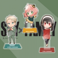 3 Styles 15CM Spy x Family Cosplay Cartoon Character Anime Acrylic Standing Plate