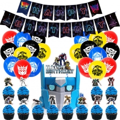 Transformers For Birthday Party Decoration Anime Balloon Set