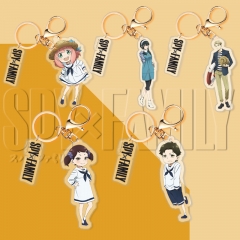 5 Styles Spy x Family Cosplay Cartoon Character Anime Acrylic Keychain