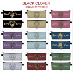13 Styles Black Clover Cartoon  Anime Pencil Bag