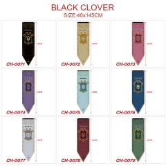 9 Styles 40x145CM Black Clover Hot Sale Flag Anime Decoration Flag (No Flagpole)