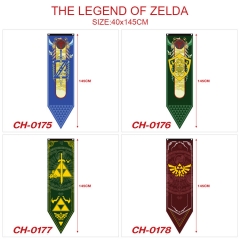 6 Styles 40x145CM The Legend Of Zelda Hot Sale Flag Anime Decoration Flag (No Flagpole)