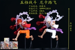 23CM One Piece Luffy Nika Gear 5 Anime PVC Figures