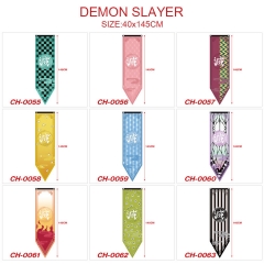9 Styles 40x145CM Demon Slayer: Kimetsu no Yaiba Hot Sale Flag Anime Decoration Flag (No Flagpole)