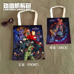 Marvel Comics Cosplay Decoration Cartoon Character Anime Canvas Tote Bag