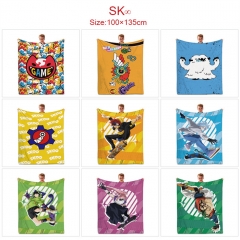 12 Styles 100x135CM SK∞/SK8 the Infinity Quilt Double Printed Anime Summer Blanket