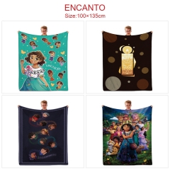 8 Styles 100x135CM Encanto Quilt Double Printed Anime Summer Blanket