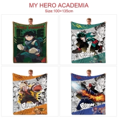5 Styles 100x135CM My Hero Academia Quilt Double Printed Anime Summer Blanket