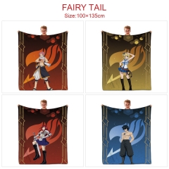 8 Styles 100x135CM Fairy Tail Quilt Double Printed Anime Summer Blanket