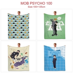7 Styles 100x135CM Mob Psycho 100 Quilt Double Printed Anime Summer Blanket