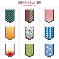 13 Styles 90x60CM Demon Slayer: Kimetsu no Yaiba  Hot Sale Flag Anime Decoration Flag