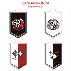 7 Styles 90x60CM Danganronpa: Trigger Happy Havoc Hot Sale Flag Anime Decoration Flag