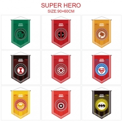 14 Styles 90x60CM Marvel Comics Super Hero Hot Sale Flag Anime Decoration Flag