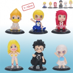 6PCS/SET Gash Bell! Anime PVC Figures