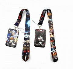 4 Styles Death Note Card Holder Bag Anime Phone Strap Lanyard