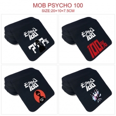 4 Styles Mob Psycho 100 Cartoon Zipper Anime Pencil Bag