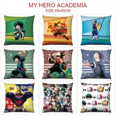 10 Styles Boku No Hero Academia / My Hero Academia Cartoon Pattern Anime Pillow (45*45CM)