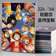 23 Styles 2 Size One Piece Anime Notebook
