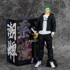 30CM One Piece Zoro Cartoon Character Collection Model Toy Anime PVC Figure