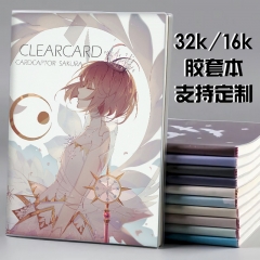 4 Styles 2 Size Card Captor Sakura Anime Notebook