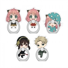 5 Styles SPY×FAMILY Cartoon Anime Ring Phone Holder