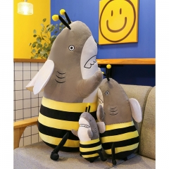 3 Sizes Shark Bee Cute Anime Plush Toy Doll