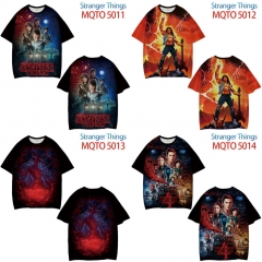 17 Styles Stranger Things Color Printing Anime T Shirt