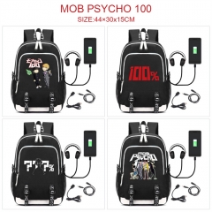 6 Styles Mob Psycho 100 Anime Cosplay Cartoon Canvas Colorful Backpack Bag