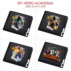 8 Styles Boku No Hero Academia / My Hero Academia Cartoon Pattern PU Coin Purse Anime Wallet