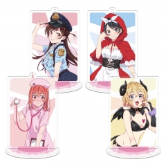 8 Styles 9CM Rented Girlfriend Acrylic Anime Standing Plate