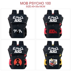 6 Styles Mob Psycho 100 USB Charging Laptop Canvas School Bag for Student Anime Backpack