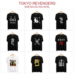 15 Styles Tokyo Revengers Color Printing Anime T Shirt