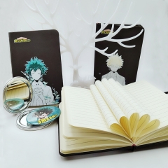 9 Styles My Hero Academia Cartoon Anime Notebook (100 Pages)