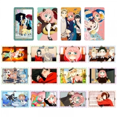 4 Styles Spy x Family Cartoon Anime Card (4PCS/SET)