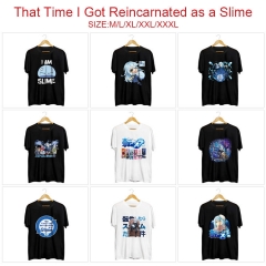 9 Styles That Time I Got Reincarnated as a Slime Color Printing Anime T Shirt