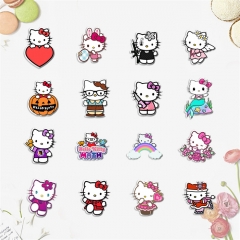 18 Styles Hello Kitty Acrylic Badge Anime Brooch
