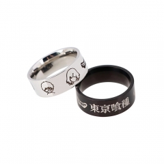 2 Styles Tokyo Ghoul Cosplay Alloy Anime Ring