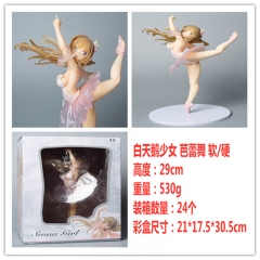 30CM Wave Dream Tech Avian Figure Romance Pink Label Sexy Swan Girl Anime PVC Figures