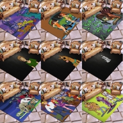 40 Styles 80*120CM Scoob/Scooby-Doo Cartoon Color Printing Anime Carpets