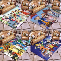 5 Styles 80*120CM Beyblade Burst Evolution Cartoon Color Printing Anime Carpets