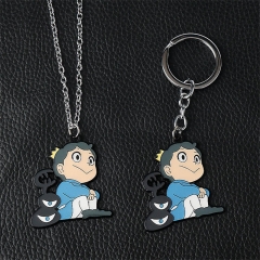Ranking of Kings Alloy Anime Necklace Keychain