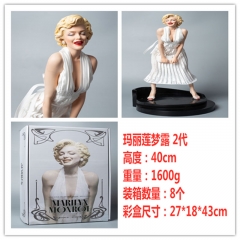 40CM Marilyn Monroe 1/4th Scale 2 Generation Cartoon Cosplay Model Collection Toy Anime PVC Figure