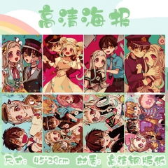 Toilet-Bound Hanako-kun Printing Anime Paper Posters (8pcs/set)