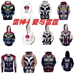 26 Styles The Thor Cosplay Anime Hooded Hoodie
