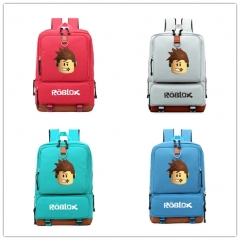 6 Styles Roblox Black Anime Backpack Bags