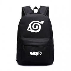 Naruto Black Anime Backpack Bags