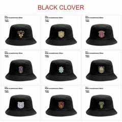 11 Styles Black Clover Fisherman Sun Hat Cap Anime Bucket Hat