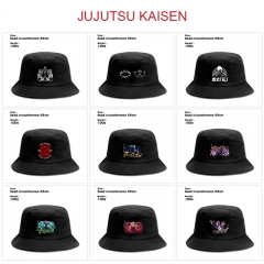 9 Styles Jujutsu Kaisen Fisherman Sun Hat Cap Anime Bucket Hat