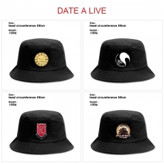 7 Styles Date A Live Fisherman Sun Hat Cap Anime Bucket Hat