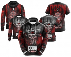 3 Styles Doom Cosplay 3D Printing Anime Hoodie and T shirt
